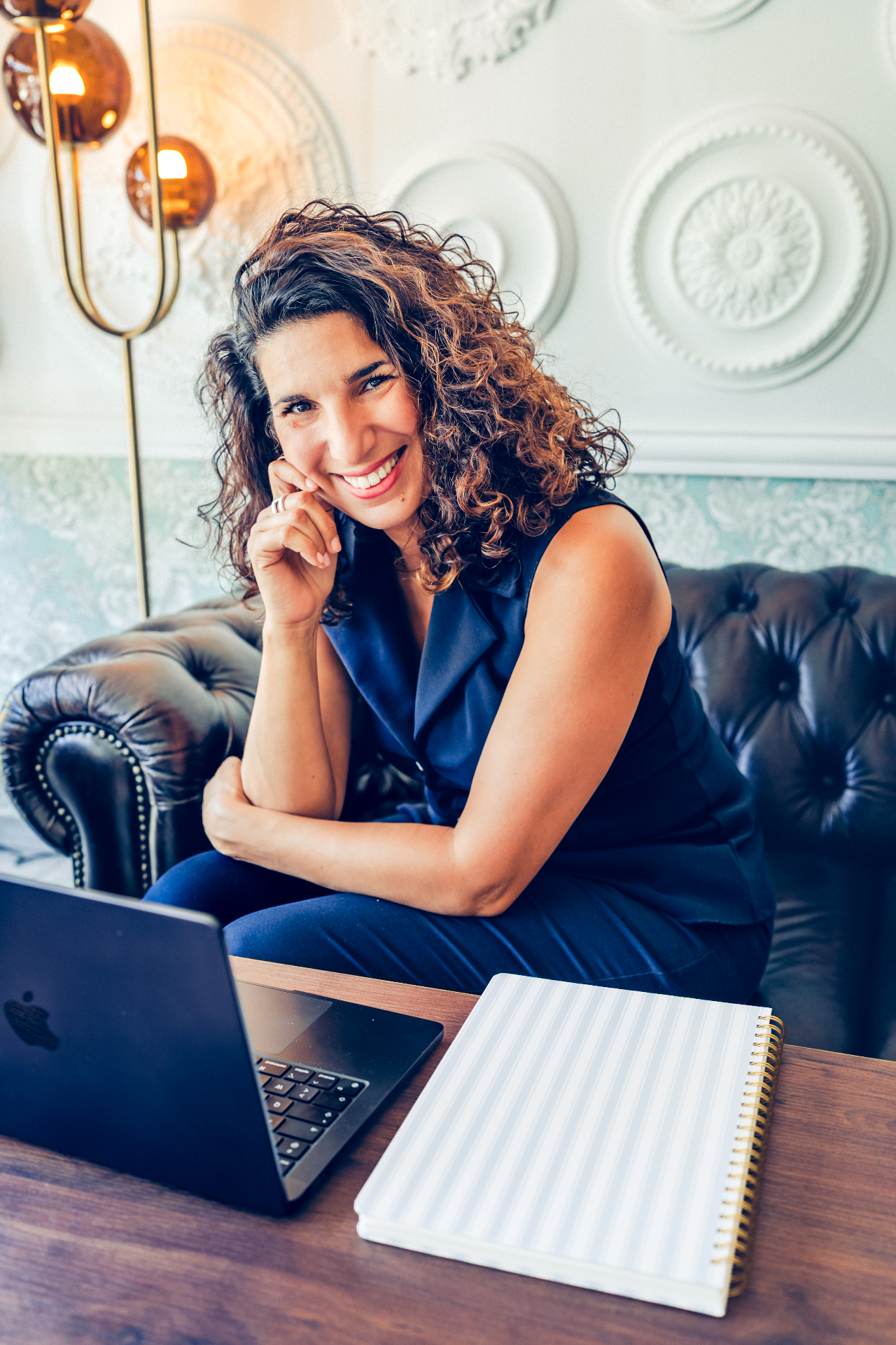 Portrait de Clarisse Amrani, coach professionnelle certifiée